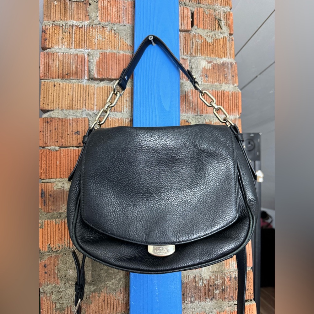 Kate Spade Alecia Mulberry Street Black Pebbled Leather Bag - Picture 6 of 14